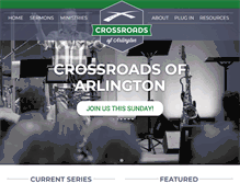 Tablet Screenshot of crossroadsofarlington.org